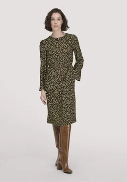 hessnatur hessnatur Kleid Kniebedeckend Regular aus LENZING ECOVERO Satin – Produktbild 1 von 1