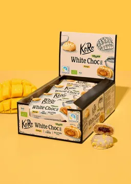KoRo Bio White Choc Duo Mango | 12 x 2 x 20 g – Produktbild 1 von 1