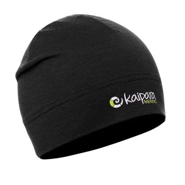 Kaipara - Merino Sportswear Kaipara - Merino Sportswear Merino Beanie Unisex 150 Onesize, Schwarz, – Produktbild 1 von 1