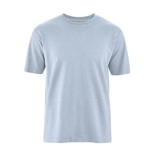 HempAge HempAge Herren T-Shirt Basic Light, Clear sky, – Produktbild 1 von 1