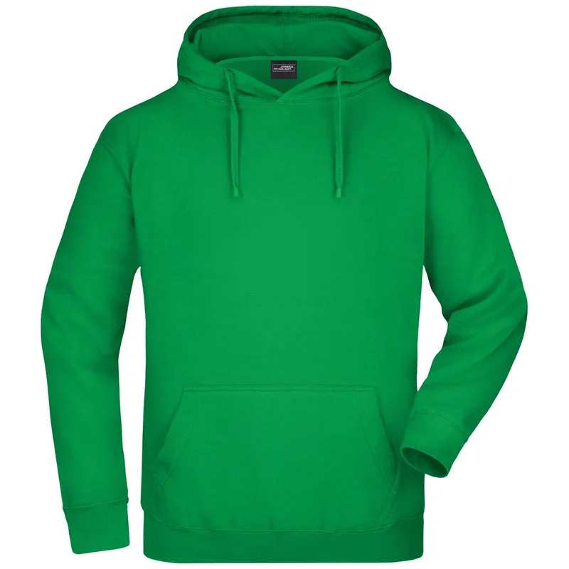 James & Nicholson James & Nicholson Klassisches Kapuzensweatshirt JN047, Fern green, – Produktbild 1 von 1