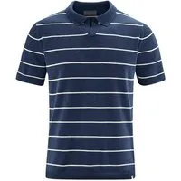 HempAge HempAge Herren Strick-Polo Hanf/Biobaumwolle, Navy(blau), – Produktbild 1 von 2