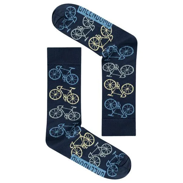 GreenBomb GREENBOMB Socken Bike Big 4 Navy – Produktbild 1 von 2