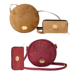 MATES OF NATURE Mates of Nature Set Tasche Circle Bag + Portemonnaie aus Kork – Produktbild 1 von 1