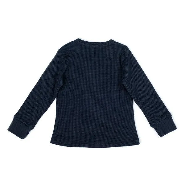 PETER JO PETER JO Pullover aus Bio-Baumwolle Honigwabe Jasmine, Blau, – Produktbild 2 von 3