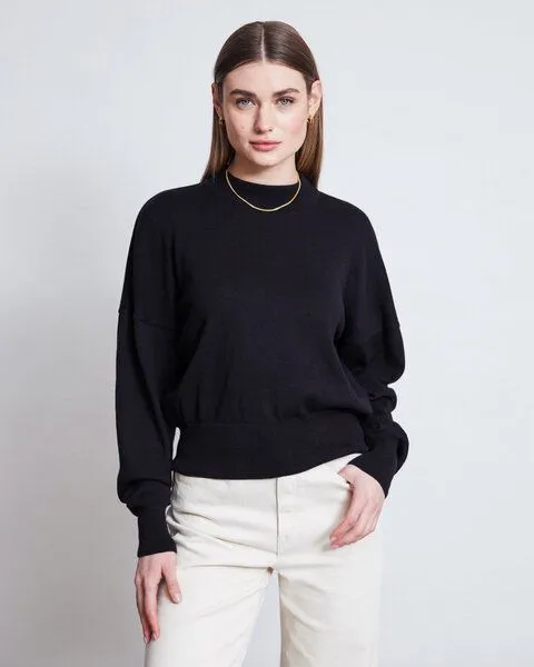 JAN N JUNE JAN N JUNE Jumper YIN, Black, – Produktbild 1 von 4