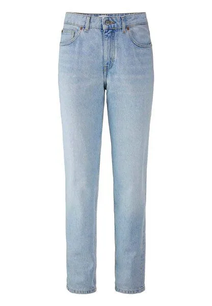 hessnatur hessnatur Jeans HANNA High Rise Mom aus reinem Bio-Denim, Hell-blau, – Produktbild 3 von 4