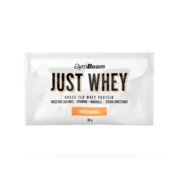 GymBeam GymBeam Just Whey Molkenprotein aus Weidemilch 30 g Salted Caramel – Produktbild 1 von 1