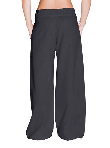 SCHAZAD Leinenhose DELIGHT von SCHAZAD, Anthrazit, – Produktbild 4 von 4