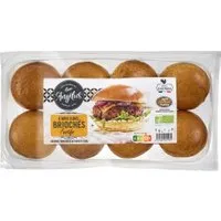 Biofournil Mini-Brioche-Burger-Buns (8 Stück) – Produktbild 1 von 1