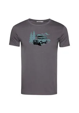 GreenBomb GREENBOMB Nature Getaway Guide - Sportliches T-Shirt aus Bio-Baumwolle / hochwertiger Print / GOTS / Fair & Vegan – Produktbild 1 von 1