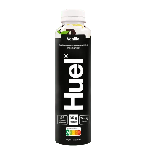 HUEL Huel Black Edition Trinkmahlzeit - 500ml - Vanilla – Produktbild 1 von 1