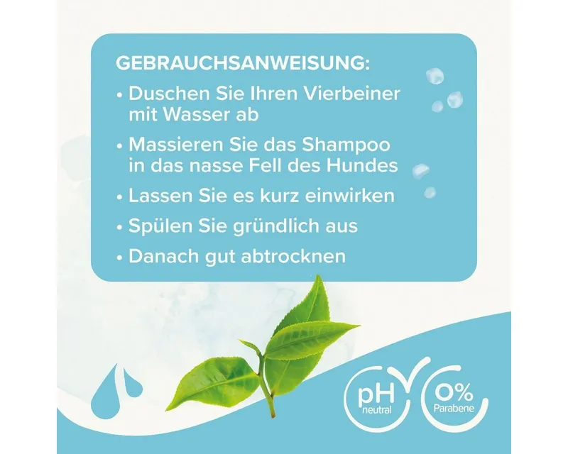beaphar beaphar Tiershampoo Shampoo für weißes Fell 1 l – Produktbild 3 von 4