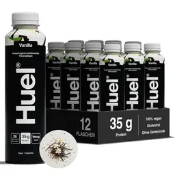 HUEL Huel Black Edition Trinkmahlzeit - 8x500ml - Vanilla – Produktbild 1 von 1