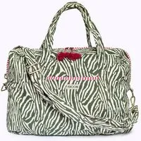 KIKOONI KIKOONI handgefertigte große Reisetasche " TRAVELER BAG ", Desert zebra, – Produktbild 1 von 1