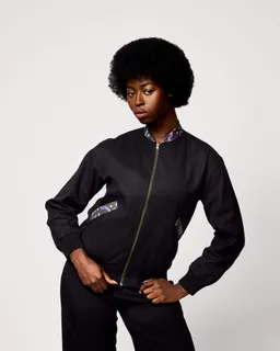 Khala Khala Damen vegan Wendejacke Moongarden African Skywater – Produktbild 1 von 1