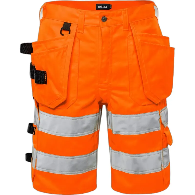 Fristads Bermudas mit hoher Sichtbarkeit Klasse 2 Fristads 2028 PLU, Orange, – Produktbild 1 von 1