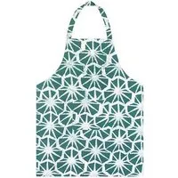 Global Mamas Global Mamas Küchen-Wendeschürze aus Biobaumwolle & Upcycling Mehlsack, Fliesen (petrol), – Produktbild 1 von 1