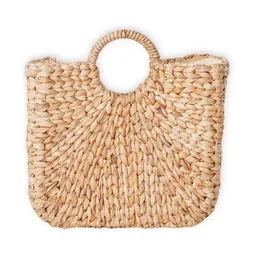 Soeji Soeji Gewebte Sommertasche | Einkaufstasche SAMBAS aus Wasserhyazinthe – Produktbild 1 von 1