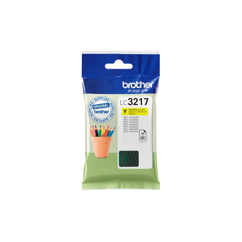 Brother Brother Tintenpatrone LC-3217Y gelb – Produktbild 5 von 7