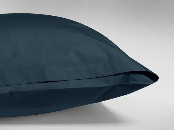 Yumeko Yumeko Kissenbezug aus Perkal 300TC, Navy, – Produktbild 3 von 4
