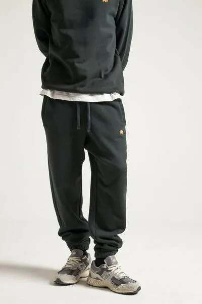 Trendsplant Trendsplant Organic Essential Sweatpants Scarab Green, Schwarz, – Produktbild 1 von 4
