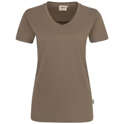 HAKRO HAKRO V-T-Shirt Mikralinar Damen #181 Gr. 2XL nougat – Produktbild 1 von 1