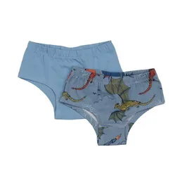 Walkiddy Walkiddy Slip Hellblau Bunter Drache-Allover Bio-Baumwolle GOTS – Produktbild 1 von 1