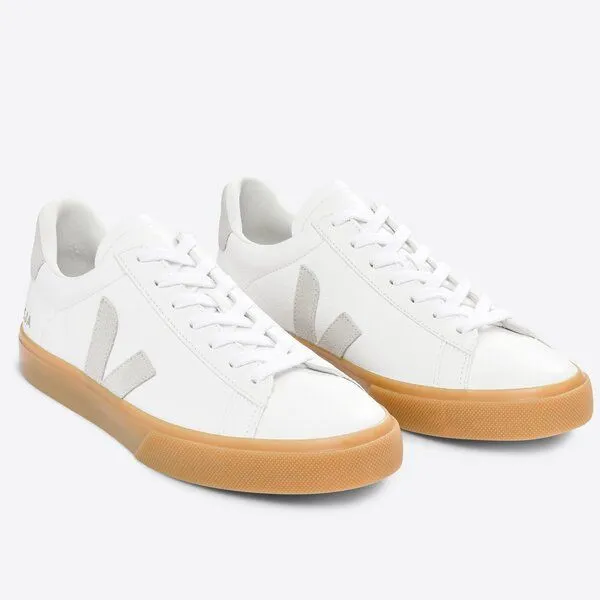 Veja Veja Sneaker Damen - Campo Chromefree, Weiß (extra white natural natural), – Produktbild 2 von 4