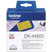 Brother Brother Endlosetiketten "DK-44605" gelb 62 mm x 30,48 m – Produktbild 1 von 1