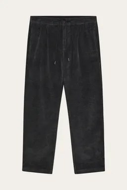 KnowledgeCotton Apparel KnowledgeCotton Apparel Herren vegan Hose Corduroy Fig Comfort Schwarz Jet – Produktbild 1 von 1