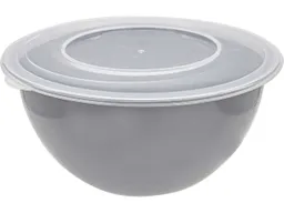 Frischhalteschüssel mit Deckel, pastellgrau, 5 l – Produktbild 1 von 1