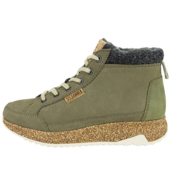 Doghammer Doghammer gefütterter Winterstiefel für Damen aus Leder und Kork - Arctic Lether Adventurer, Taupe, – Produktbild 1 von 4