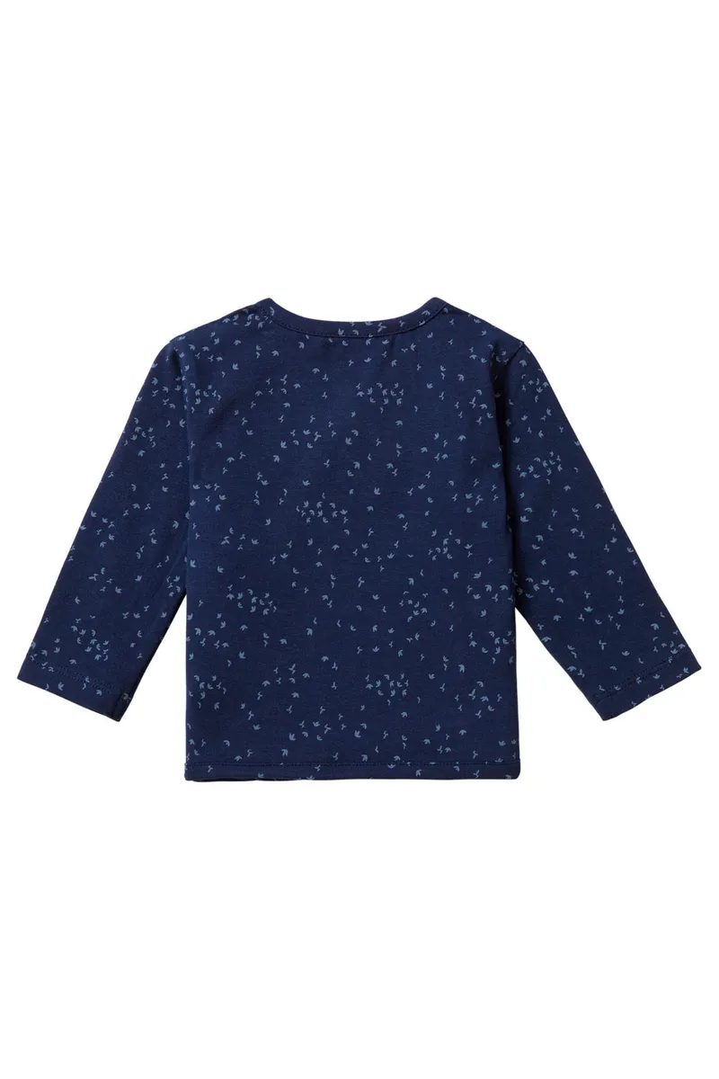 Noppies Newborn Langarmshirt Nantes, Schwarz, – Produktbild 2 von 3