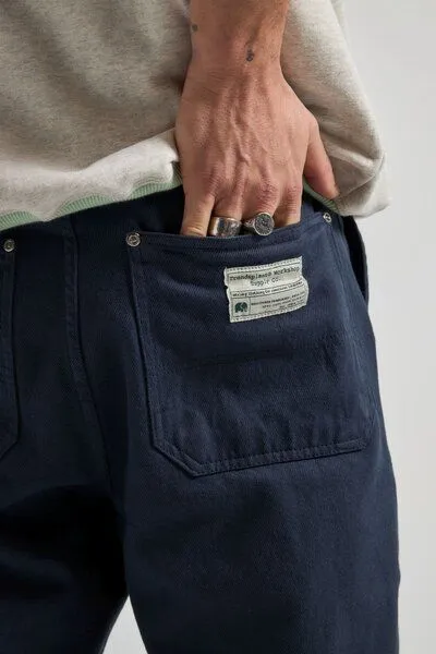 Trendsplant Trendsplant Operator Pants Baritone Blue, Blau, – Produktbild 3 von 4