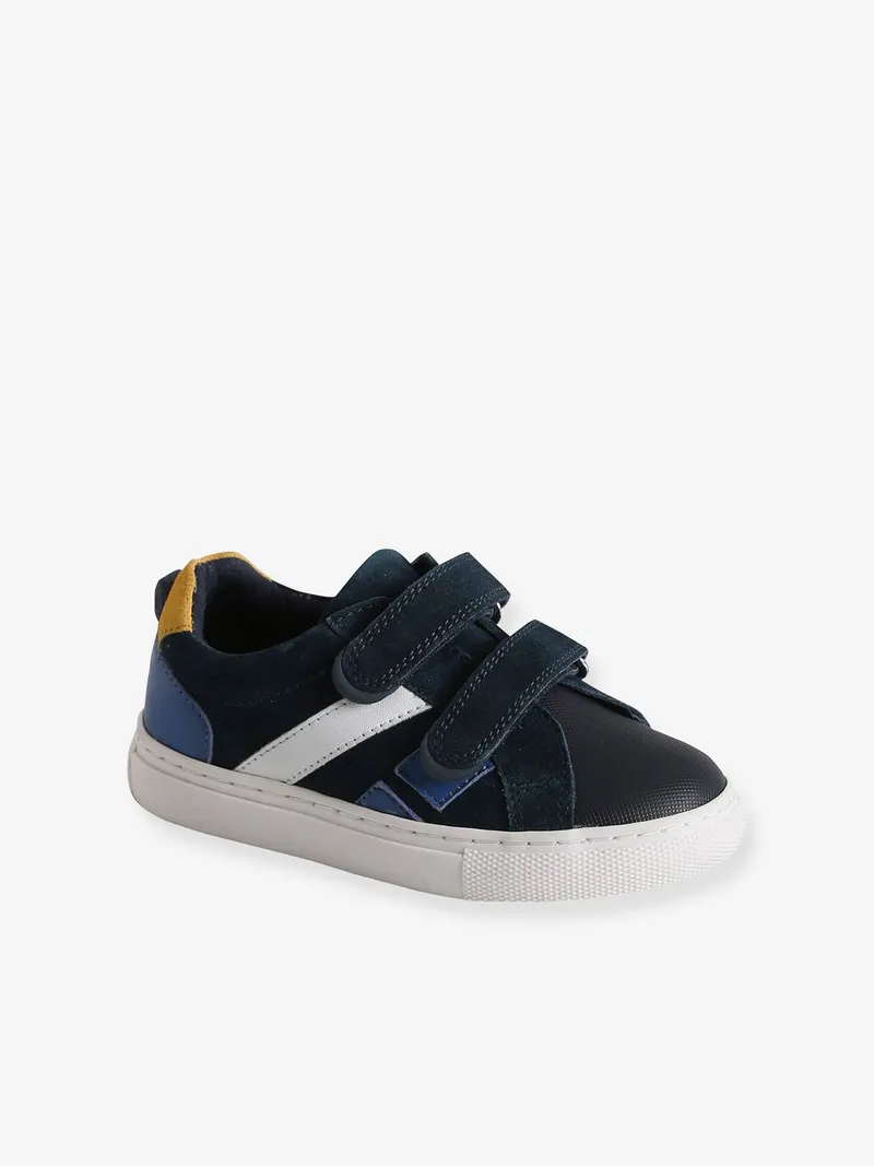 Vertbaudet Vertbaudet Jungen Klett-Sneakers, Marine, – Produktbild 1 von 4