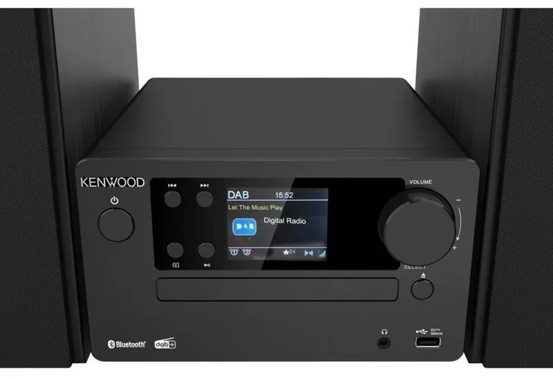 Kenwood Kenwood M-725DAB-B midnight black Stereoanlage – Produktbild 5 von 6