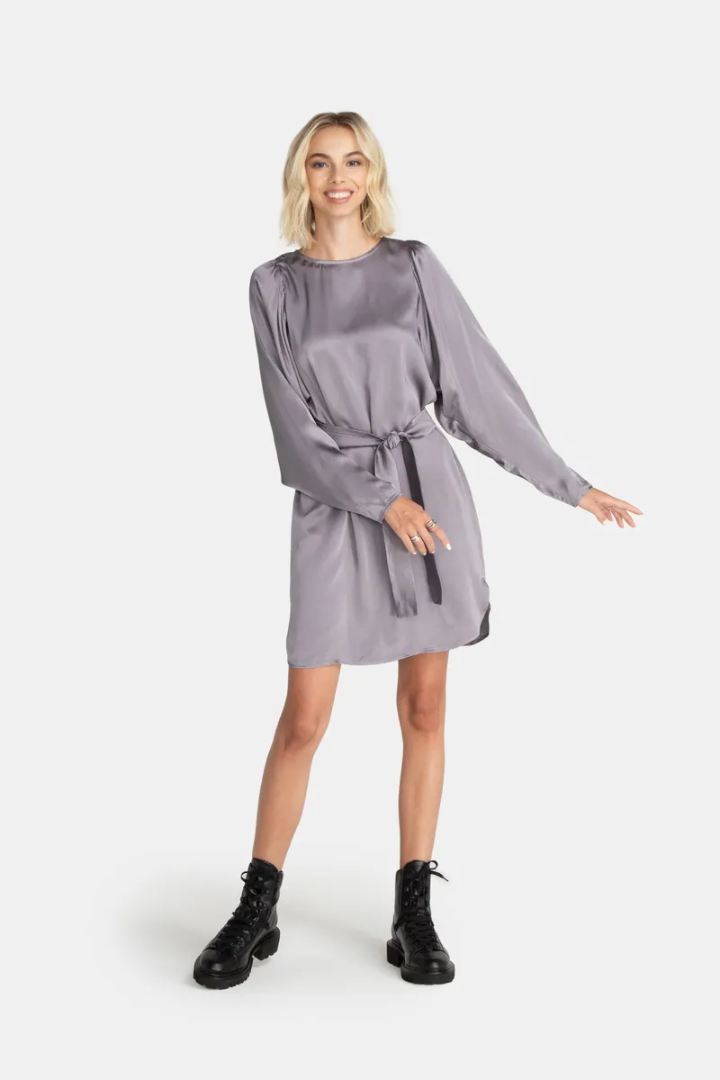 Lovjoi LOVJOI Damen vegan Kleid Melissar Hellviolett, Lila, – Produktbild 1 von 2