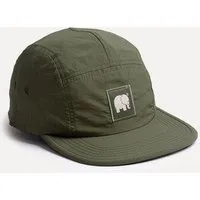 Trendsplant Trendsplant Water Repellent Nylon Five Panel Cap Dark Olive – Produktbild 1 von 1