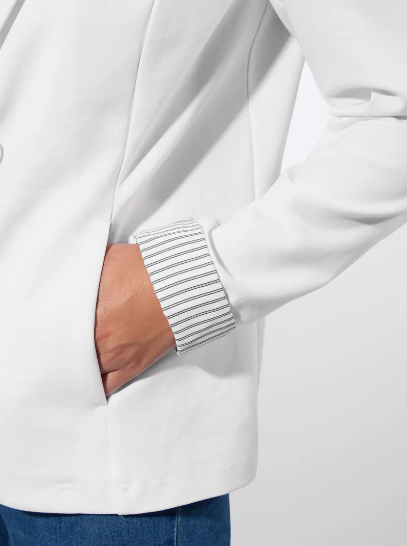 Witt Jerseyblazer, Weiß, – Produktbild 2 von 2
