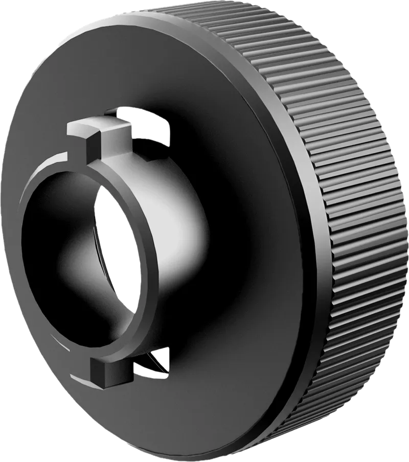 Alb Filter Alb Filter Entry Adapter Fiamma 2-Pin Wechseladapter für Befüllhilfen Ø 65/70 mm, Schwarz, – Produktbild 1 von 2