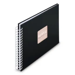 Hama Hama Spiral-Album "Fine Art", 28x24 cm, 50 weiße Seiten, New Black – Produktbild 1 von 1