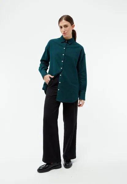 Givn Berlin Givn Berlin Hose Beatrice aus Baumwolle (bio), Dunkelgrau (anthrazit), – Produktbild 1 von 3