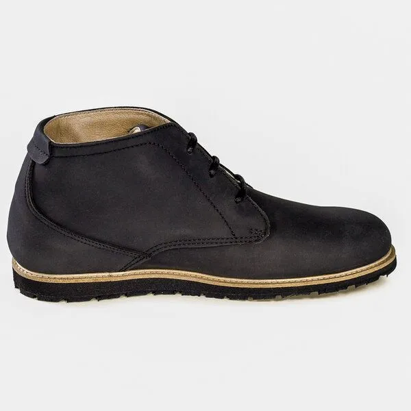 Fairticken Fairticken Vegane Boots ALENTIRE mit recycelter Reifensohle, Schwarz, – Produktbild 4 von 4