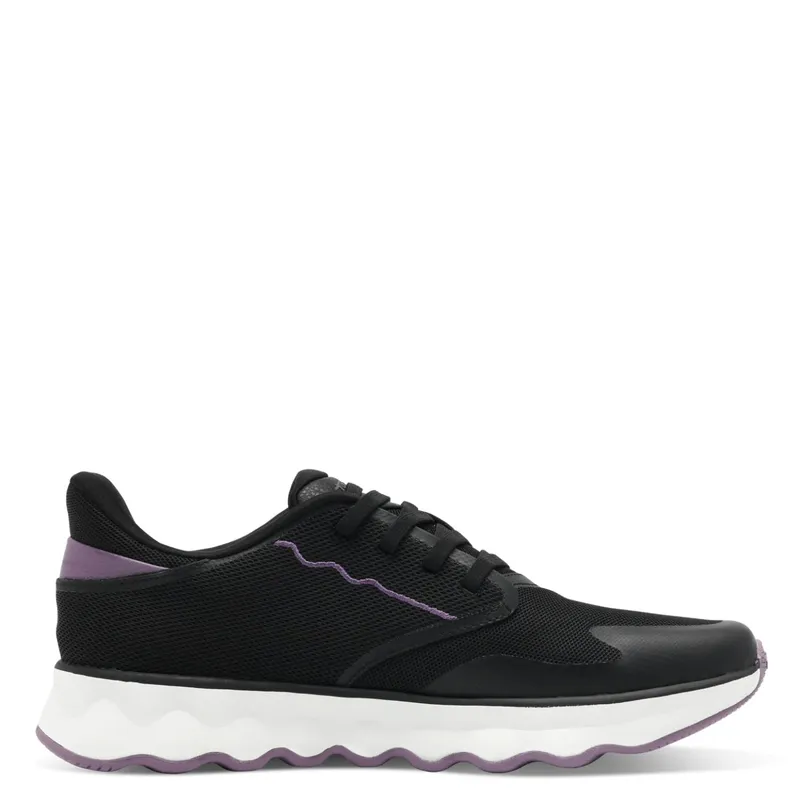 Tamaris Tamaris Schnühalbschuh sportlich für Damen, schwarz, Größe 41 EU, Schwarz, – Produktbild 4 von 5
