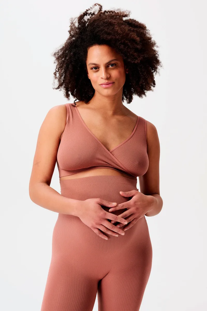 Noppies Maternity Unwattierte Still-BH Gayla, Rosa, – Produktbild 1 von 3