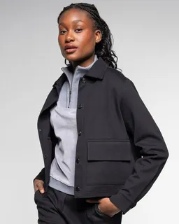 Alma & Lovis Alma & Lovis Edle Jacke in Gabardine-Struktur aus Organic Cotton | Gabardine Jacke – Produktbild 1 von 1