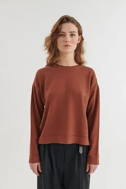 Basic Apparel Basic Apparel Rundhals-Pullover KARI aus Bio-Baumwolle – Produktbild 1 von 1
