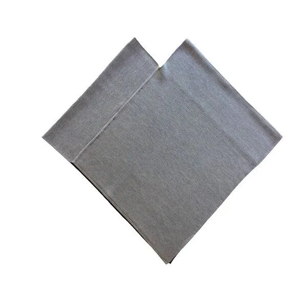 austriandesign.at austriandesign.at DreieckPoncho reversibel aus extrafeiner Merinowolle, Blau/grau, – Produktbild 4 von 4