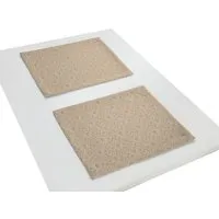 Nature by Adam Nature by Adam Tischset 2er Pack aus 100% Bio-Baumwolle - Made in Germany - Urban Cactus, Hellbraun, – Produktbild 1 von 1